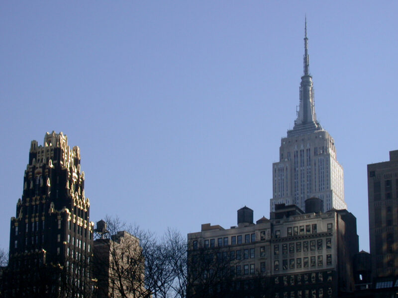 New York: American Standard (Radiator) Building / Empire State Building