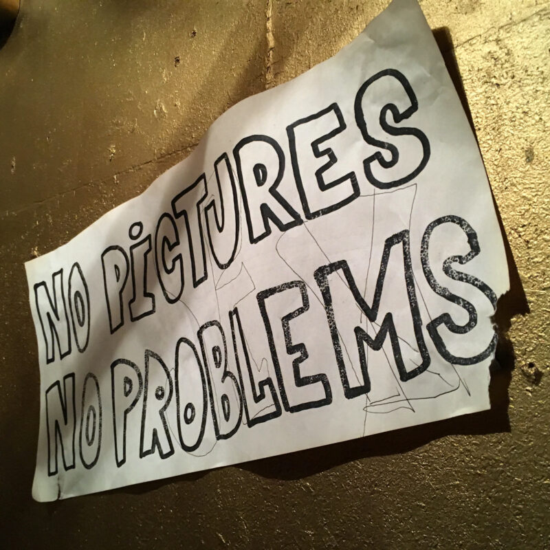 No Pictures - No Problems