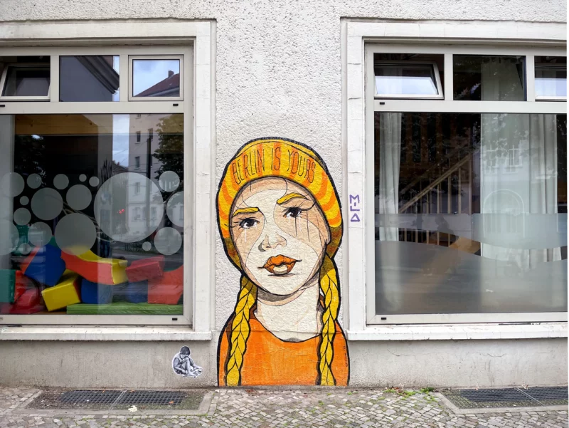 Berlin Streetart: El Bocho: 'Berlin is Yours'